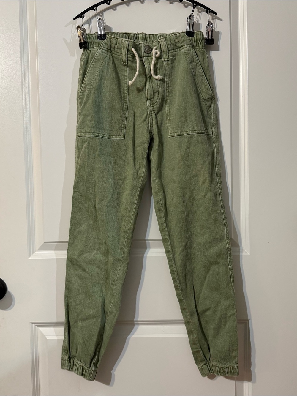 American Eagle Olive Green High Rise Jogger Jeans Size 00 Regular